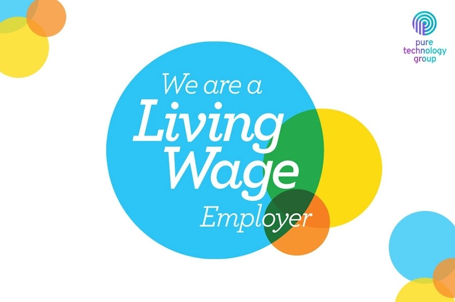 Ptg Celebrates Commitment To The Real Living Wage Pure Technology Group